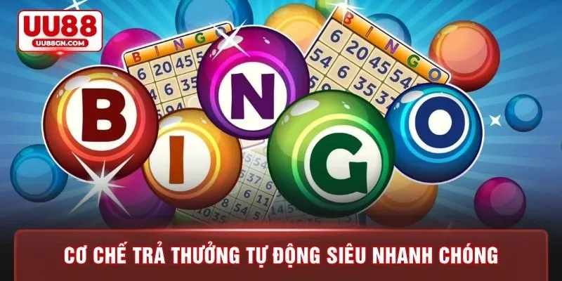 Cơ chế trả thưởng tự động siêu nhanh chóng