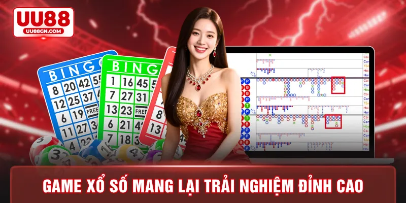 Game xổ số mang lại trải nghiệm đỉnh cao