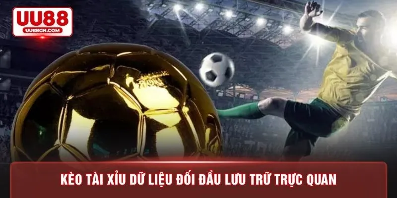 Kèo tài xỉu dữ liệu đối đầu lưu trữ trực quan