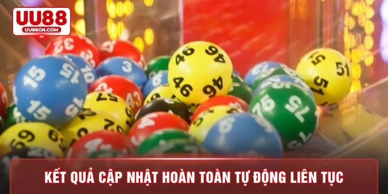 Kết quả cập nhật hoàn toàn tự động liên tục