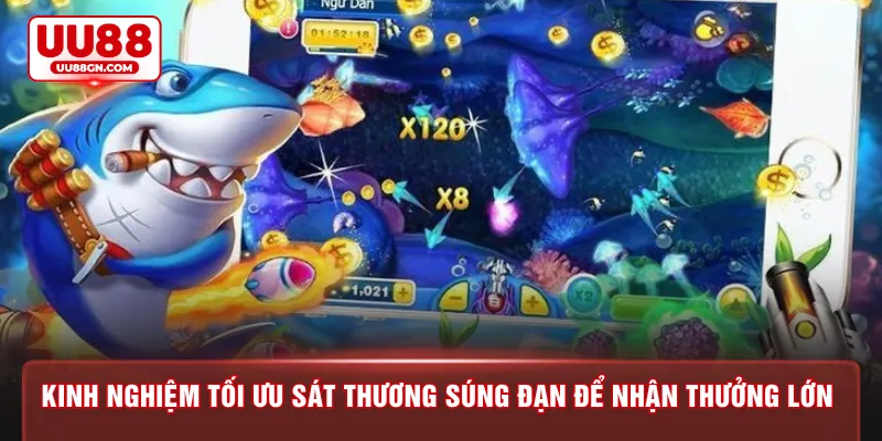 Kinh nghiệm tối ưu sát thương súng đạn để nhận thưởng lớn
